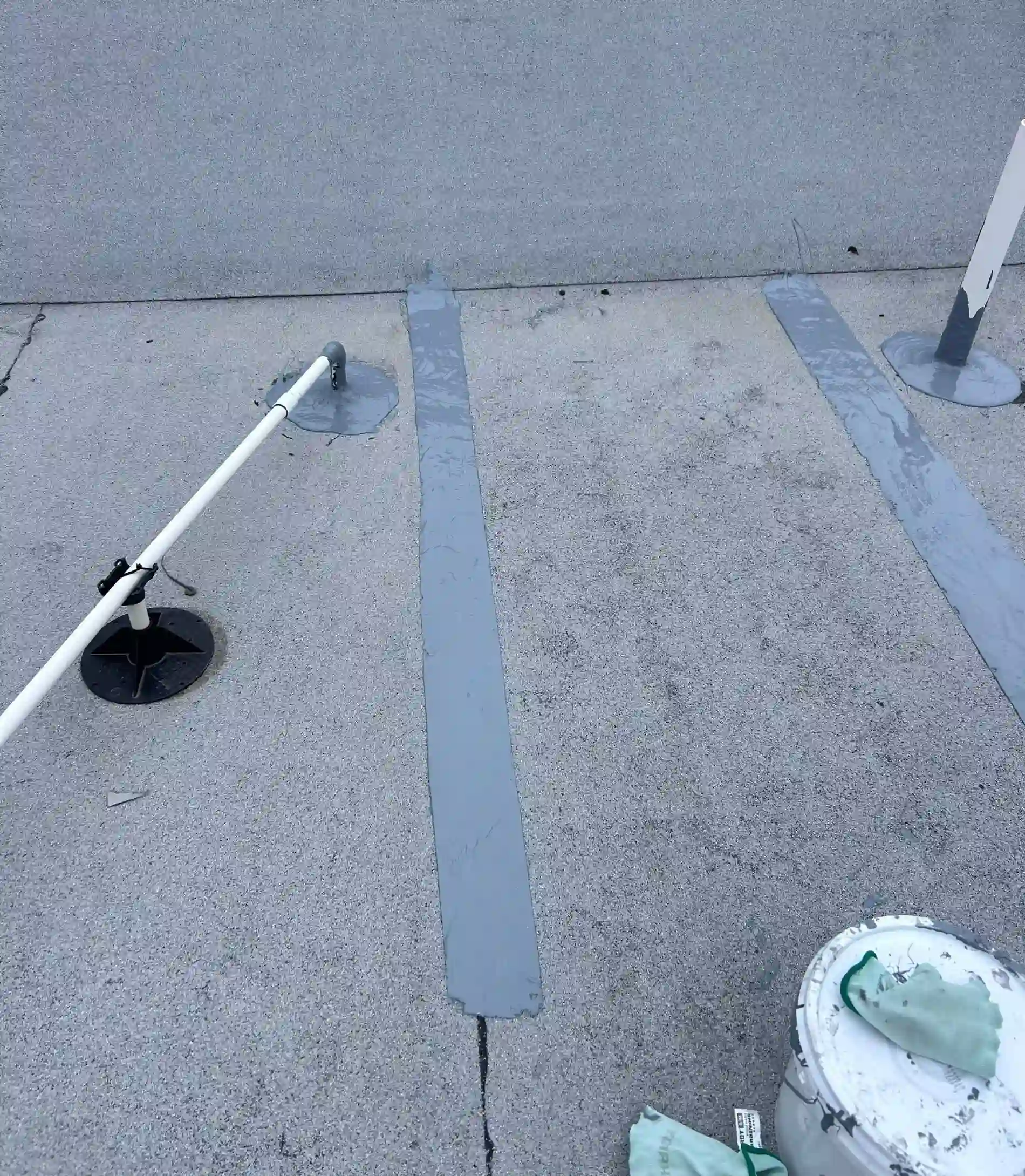ATT Store Flat Roof Leak Repair1