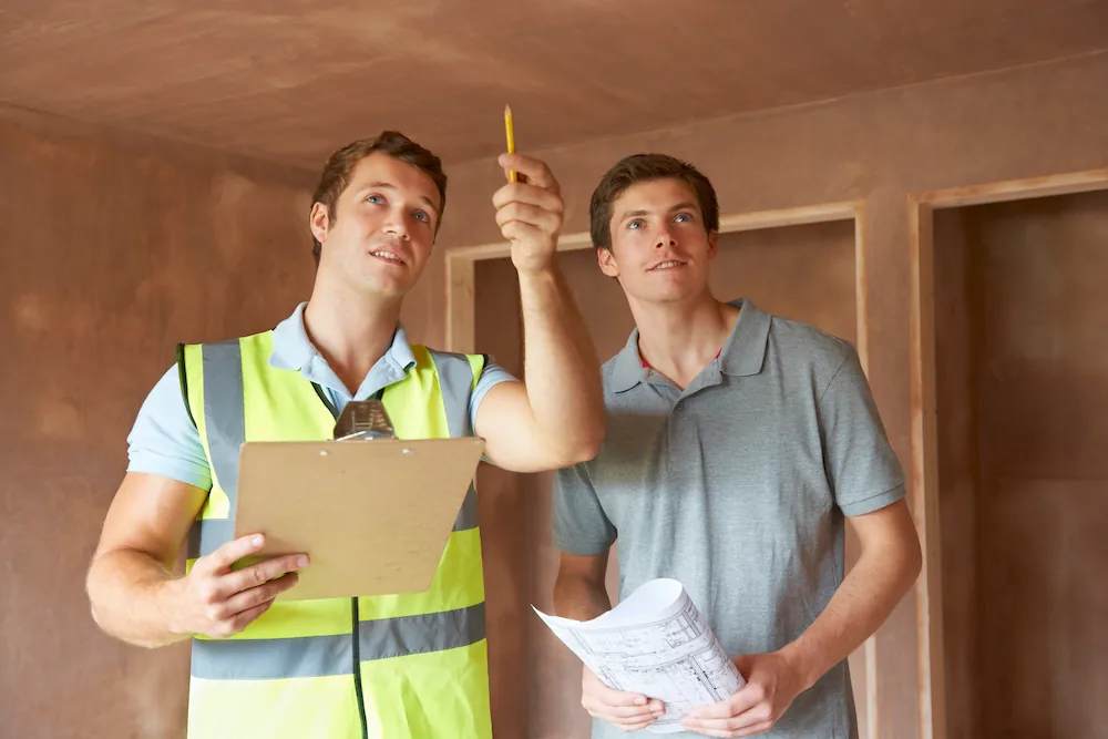 Worker Doing A Inventory Damage
